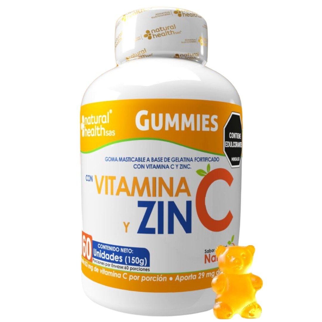 Gummies Vitamina C y Zinc